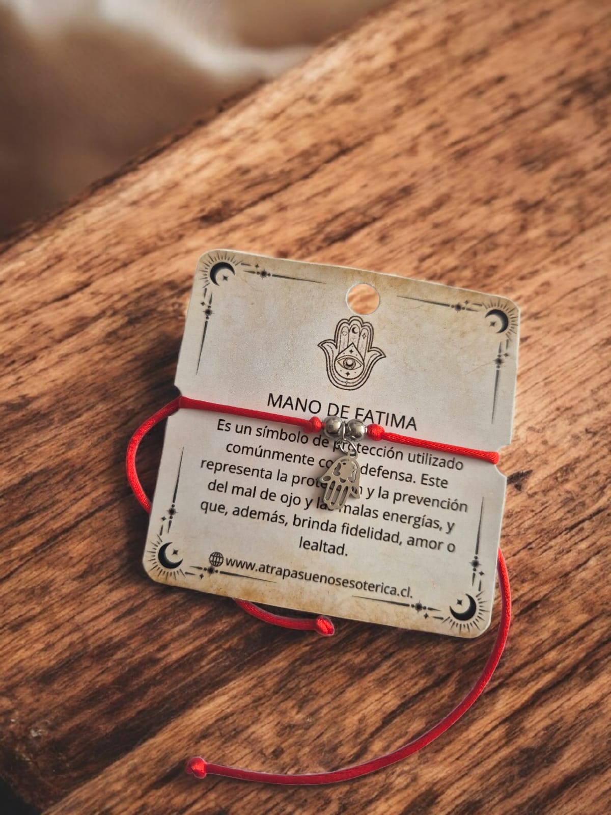 PULSERA HAMSA O MANO DE FATIMA ACERO