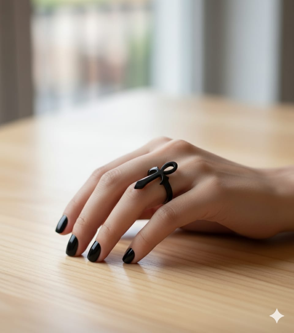 ANILLO CRUZ ANKH