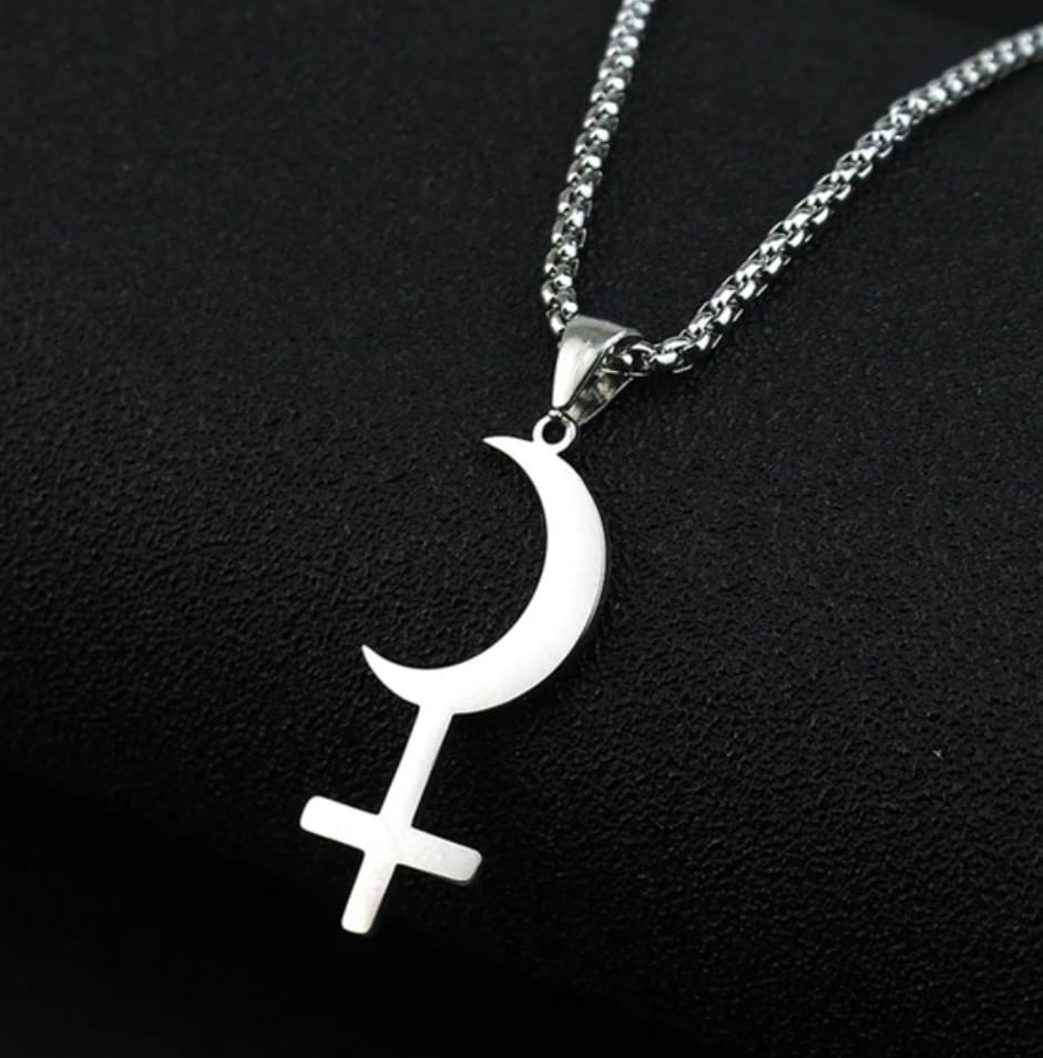 COLGANTE SIMBOLO ASTROLOGICO DE LILITH