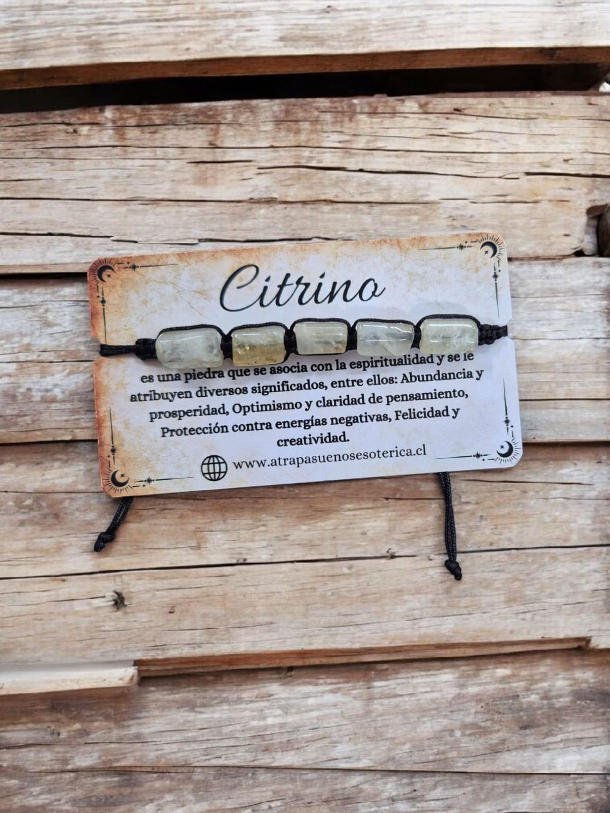 PULSERA CITRINO