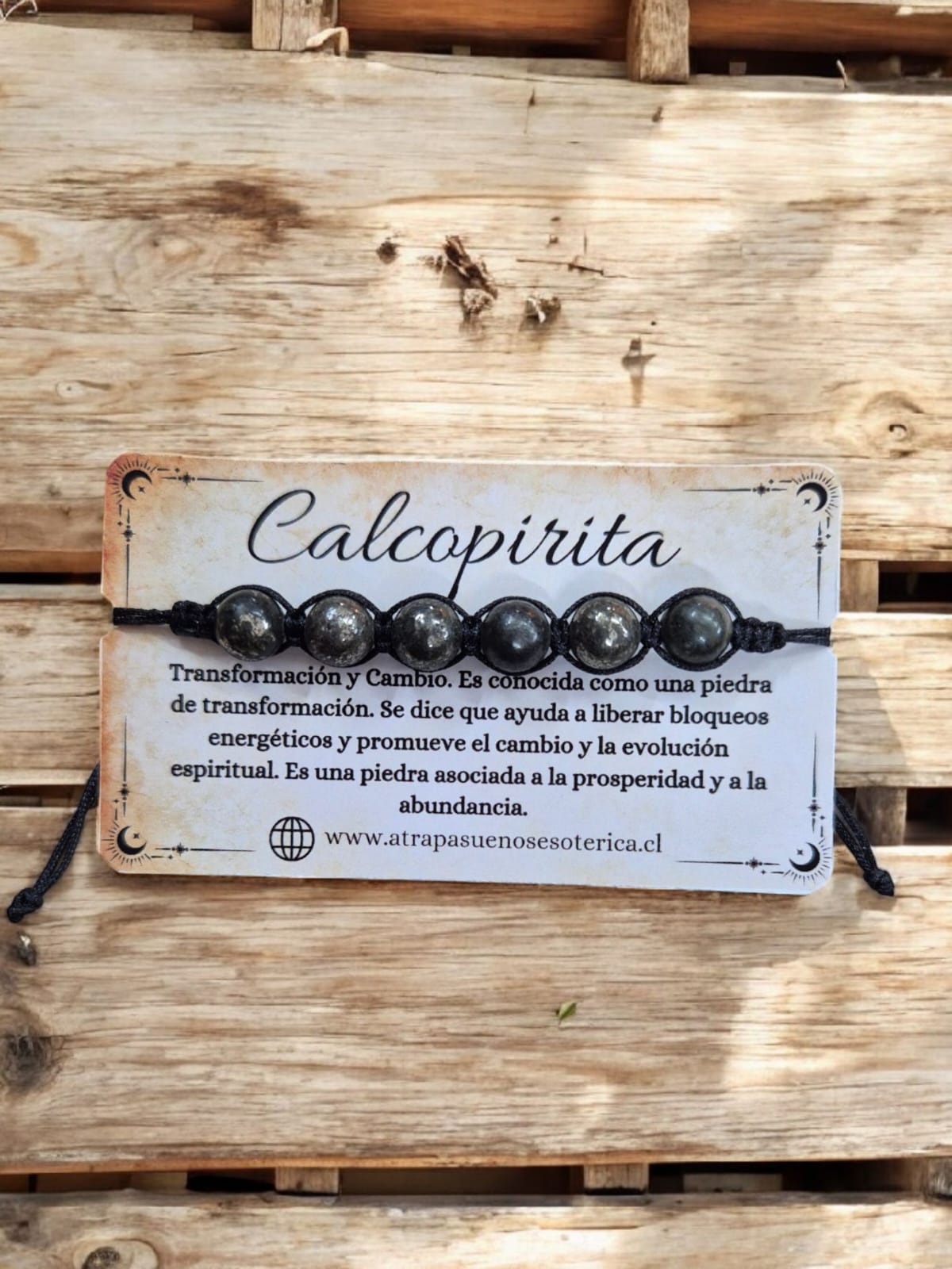 PULSERA CALCOPIRITA