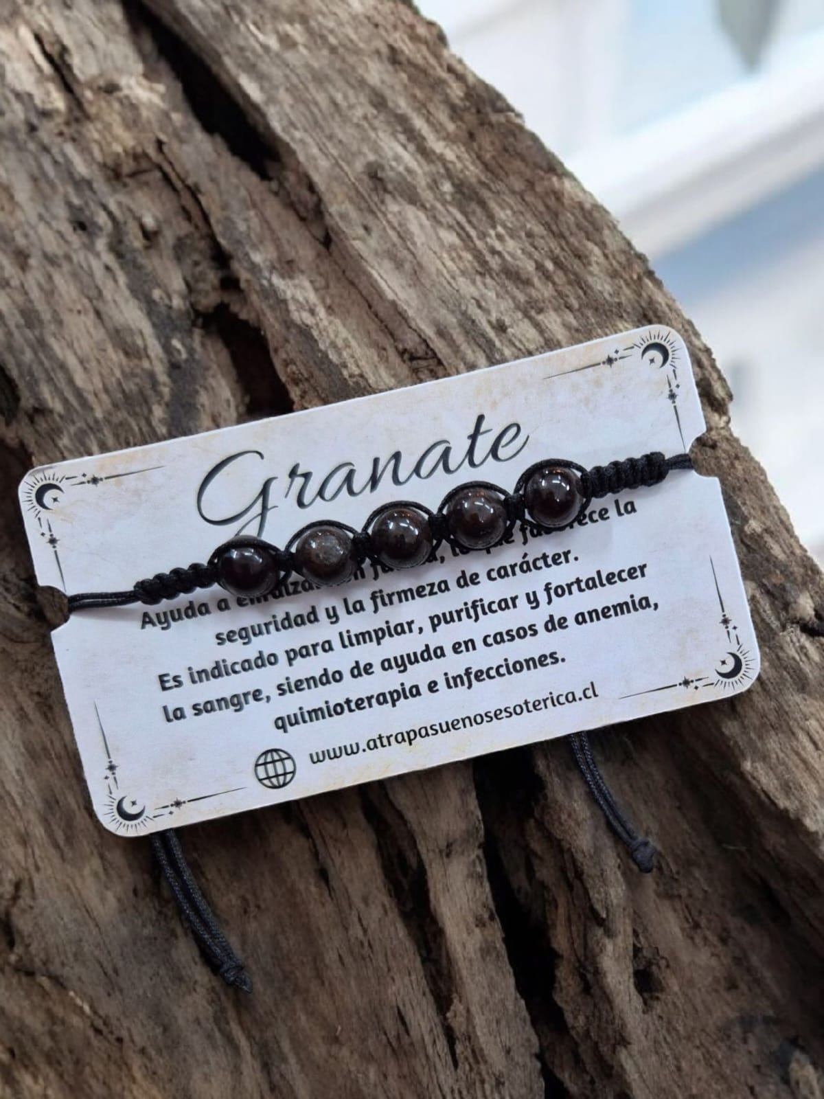 PULSERA GRANATE