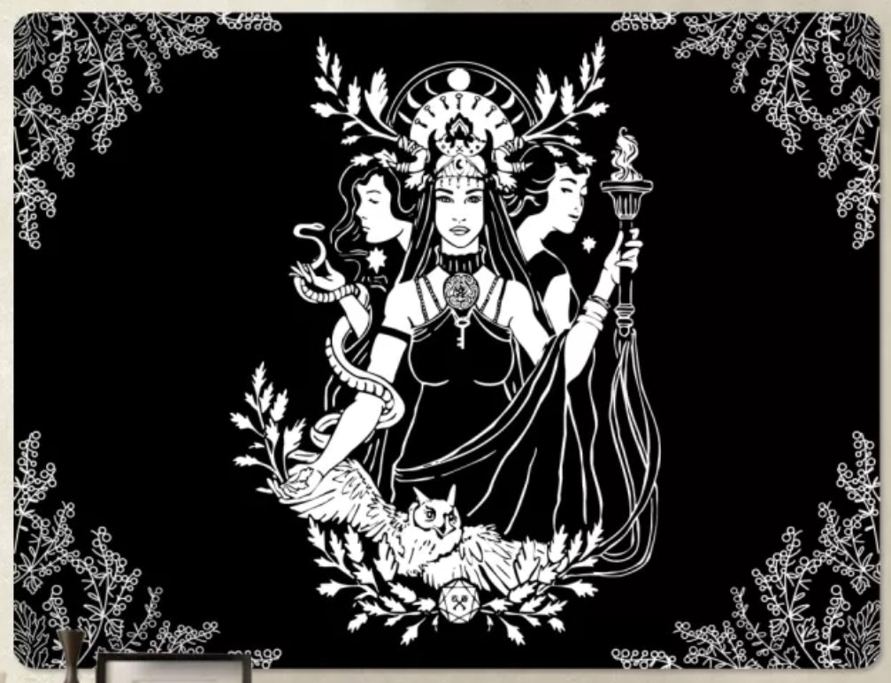 Paño esotérico triple Diosa