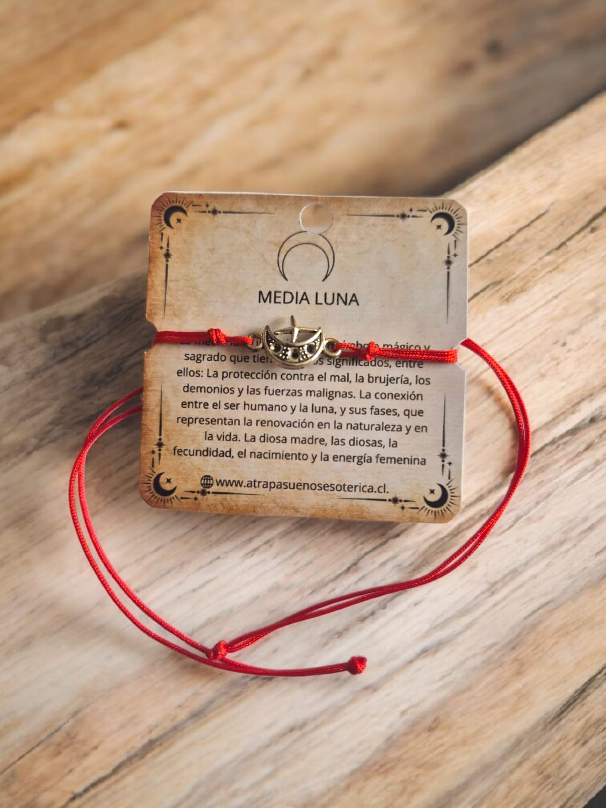 PULSERA MEDIA LUNA - FANTASIA