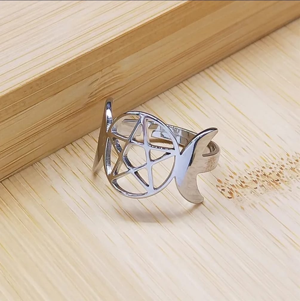 ANILLO TRIPLE LUNA