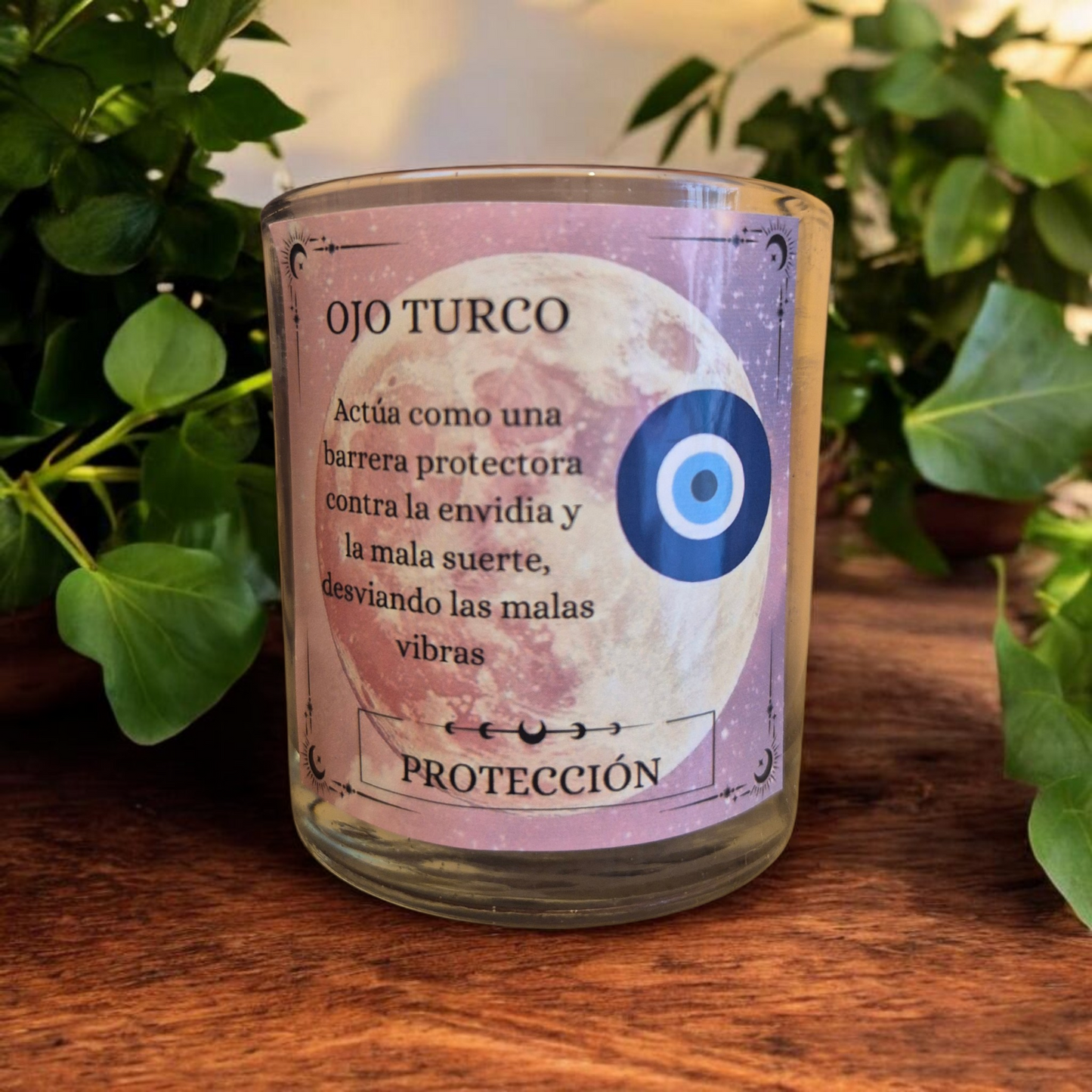 Velas aromaticas para la protección