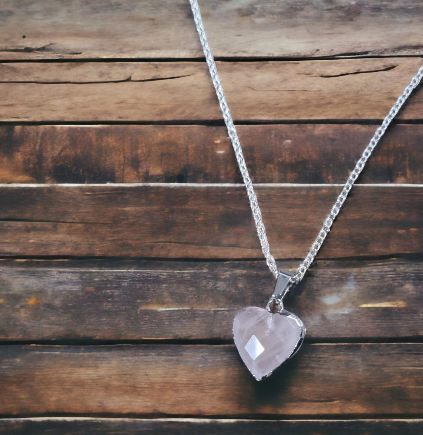 COLGANTES CORAZON MICROFASETADO