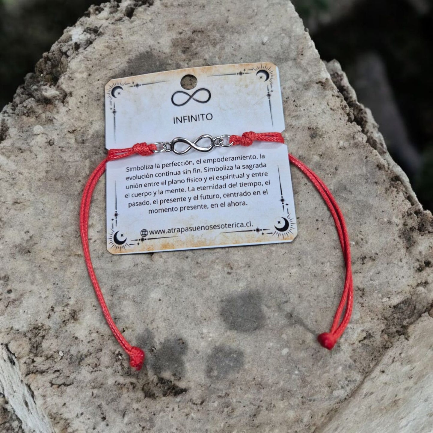 PULSERA ROJA INFINITO - FANTASIA