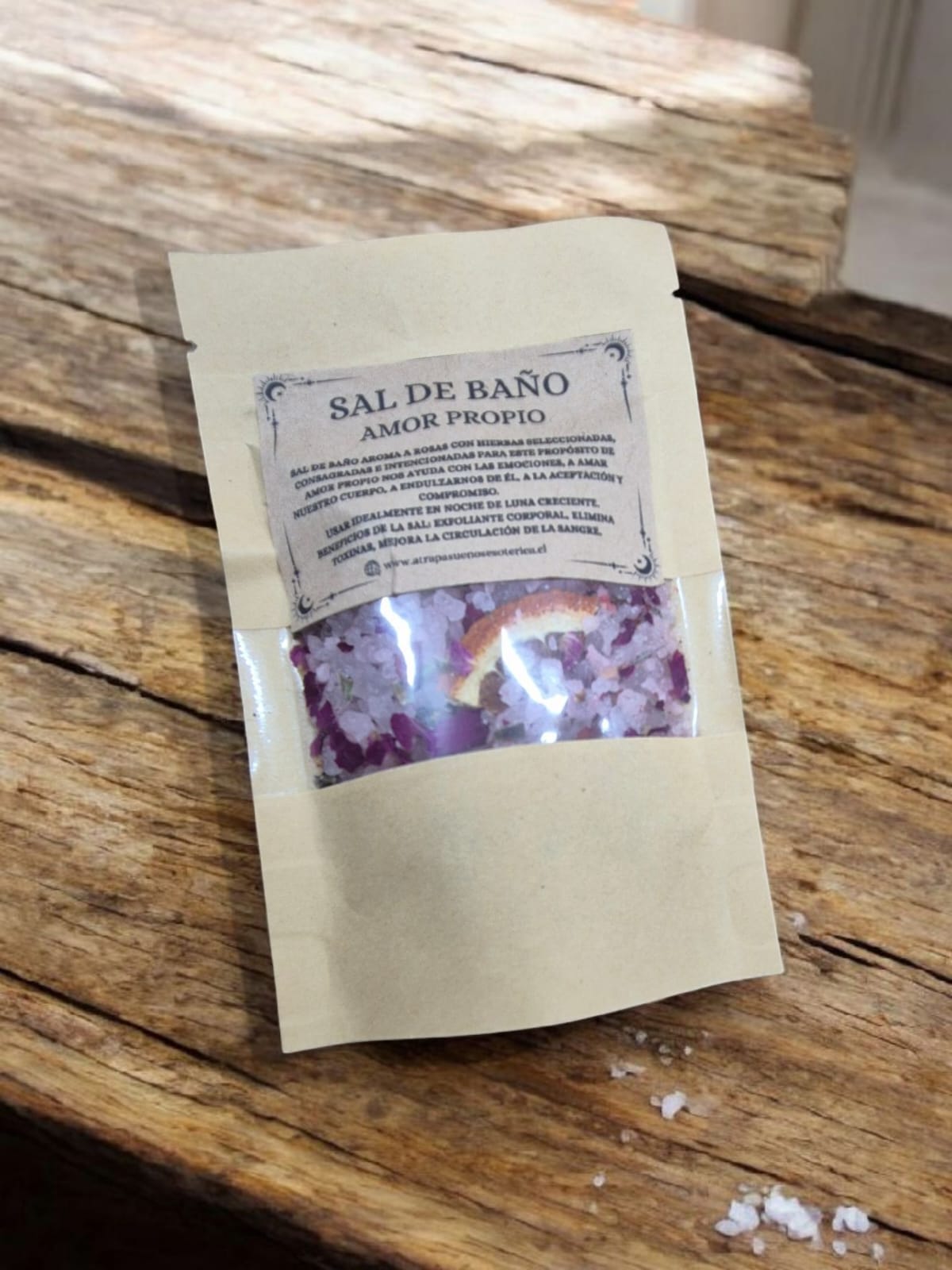 Sal de baño amor propio