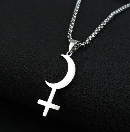 COLGANTE SIMBOLO ASTROLOGICO DE LILITH