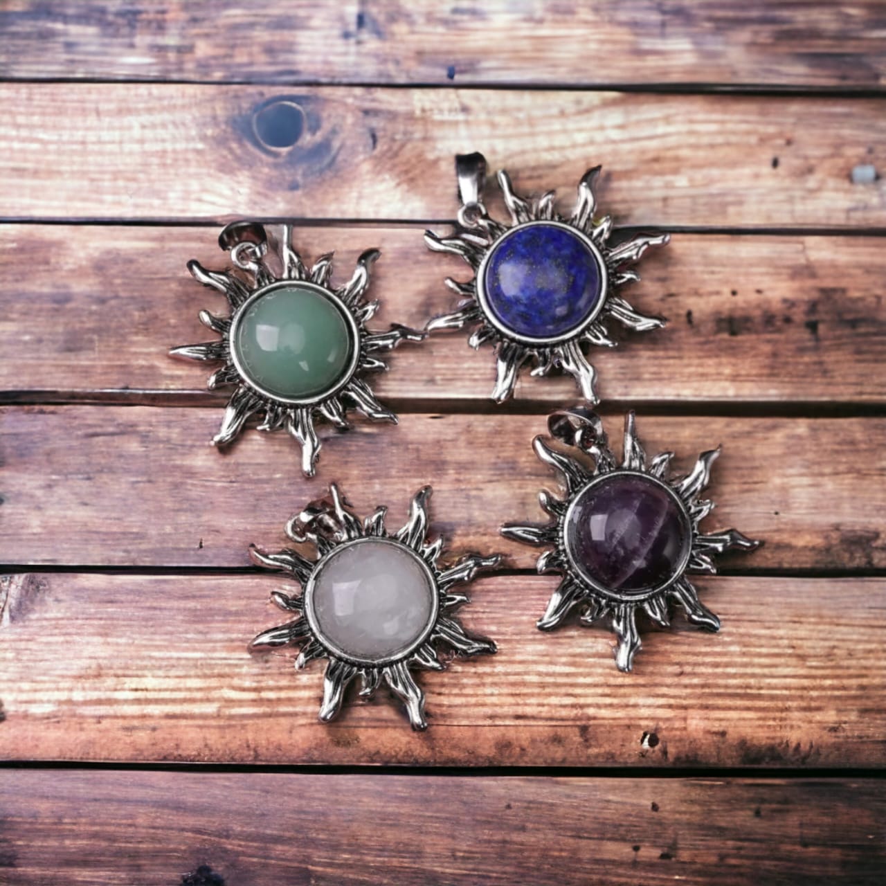 COLGANTES SOL DE CUARZO