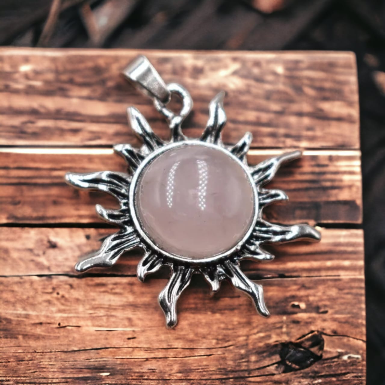COLGANTES SOL DE CUARZO