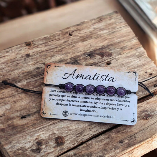 PULSERA DE AMATISTA