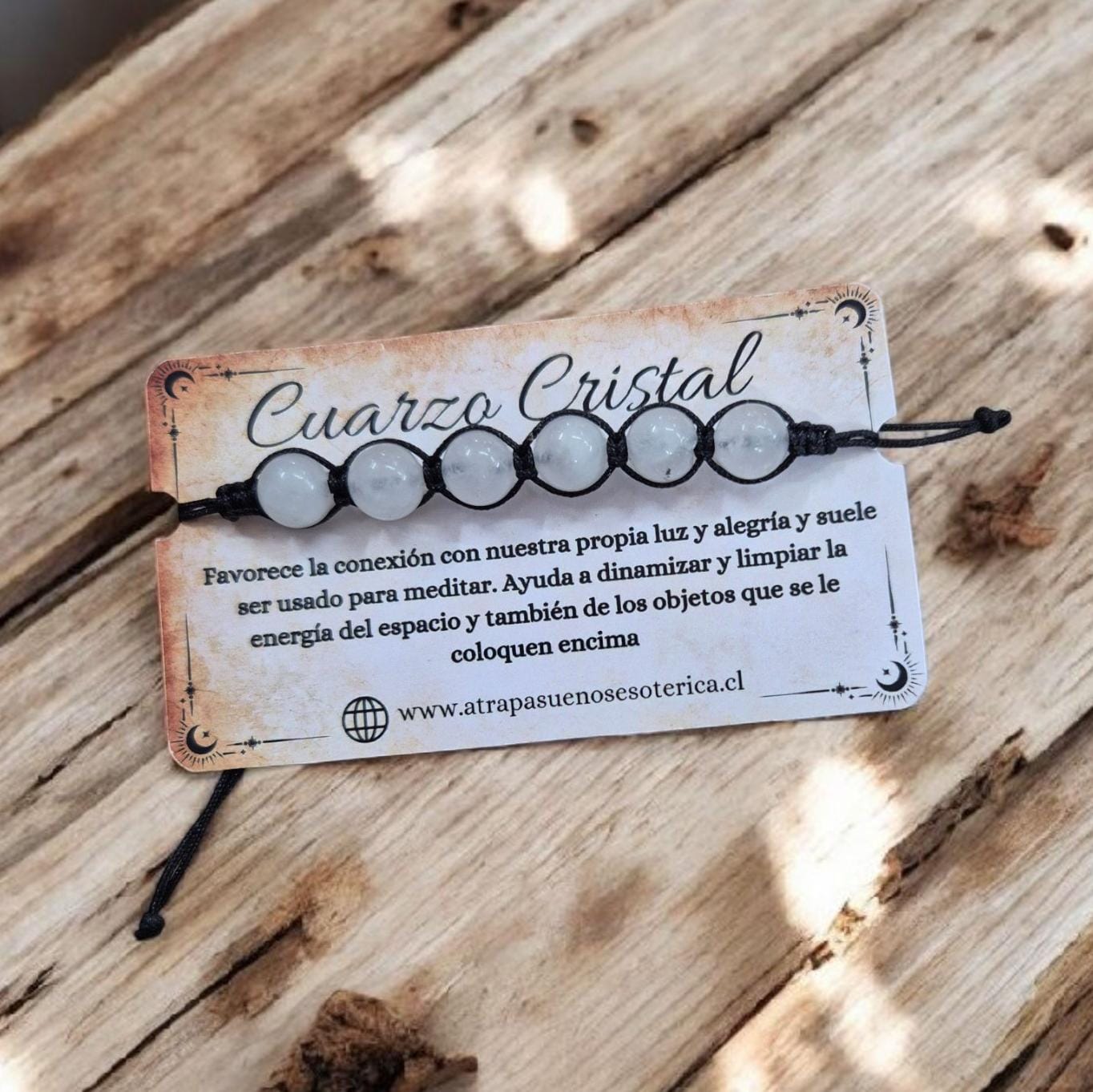 PULSERA CUARZO CRISTAL