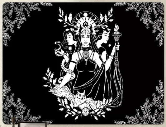 Paño esotérico triple Diosa