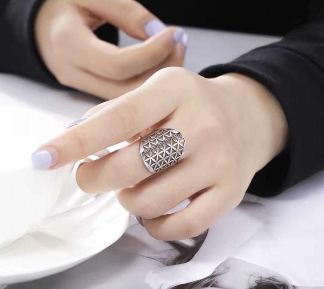 ANILLO GEOMETRIA SAGRADA