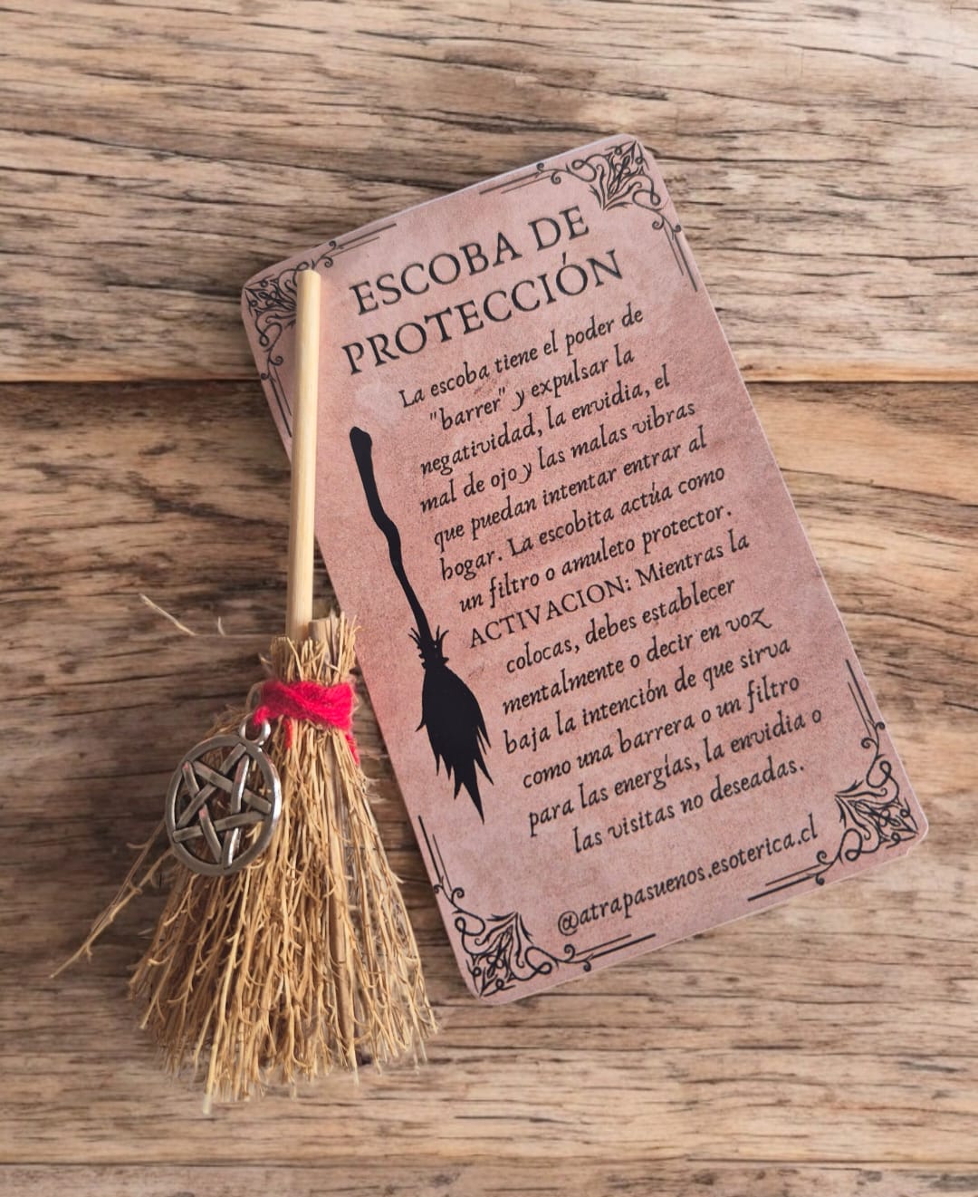 MINI ESCOBA DE PROTECCION