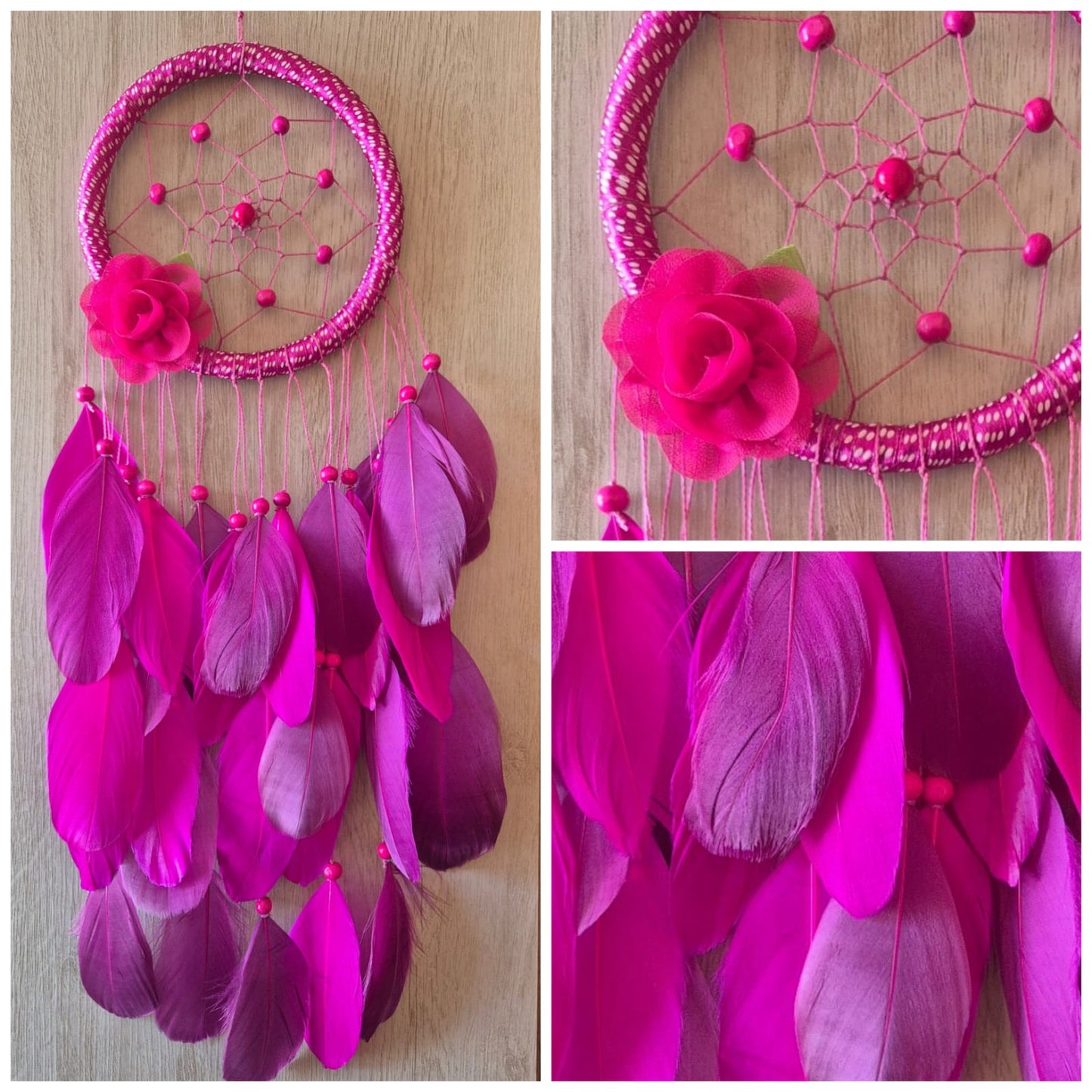 ATRAPASUEÑOS FUCSIA/MORADO