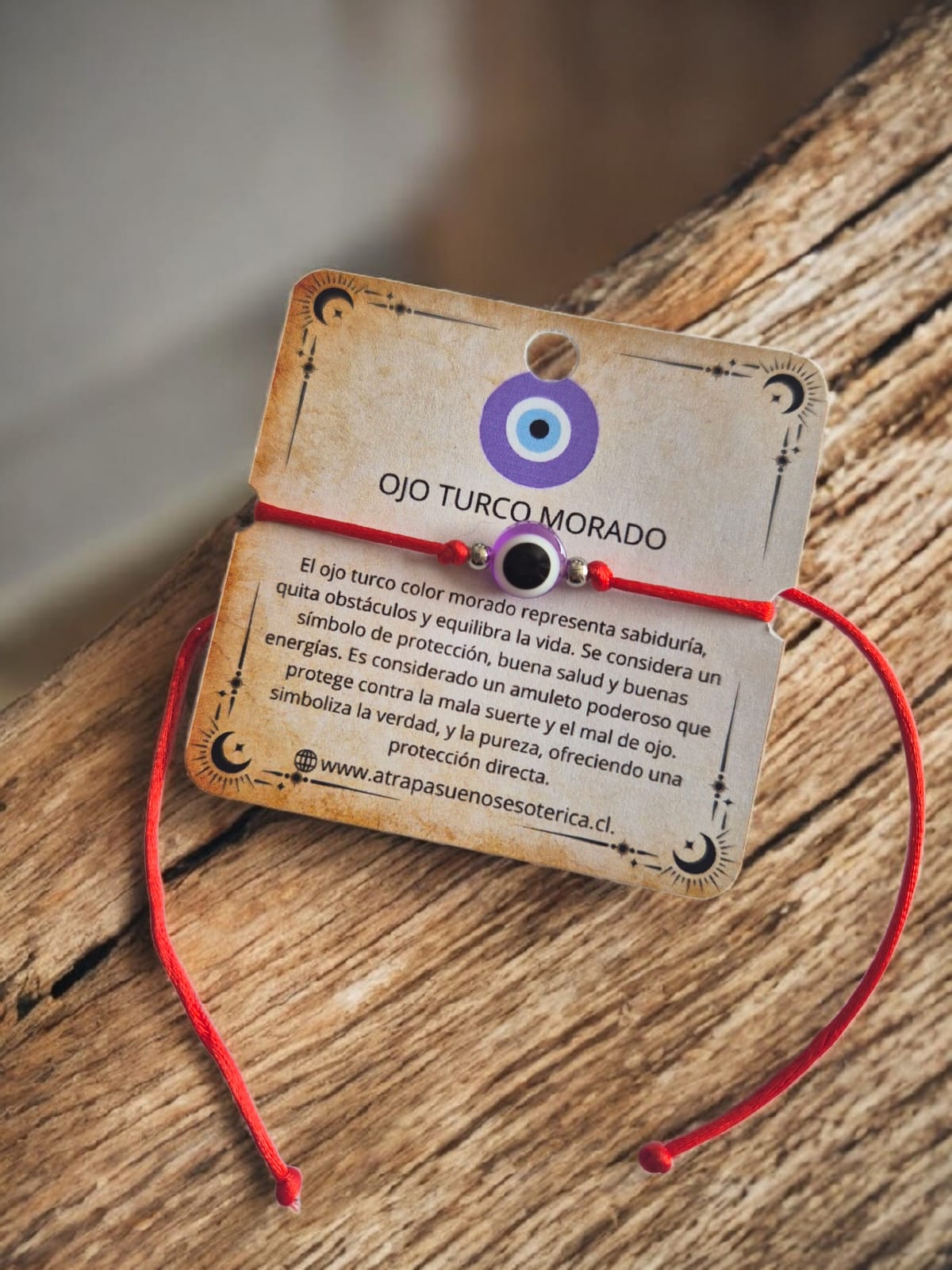 PULSERA ROJA OJO TURCO COLORES