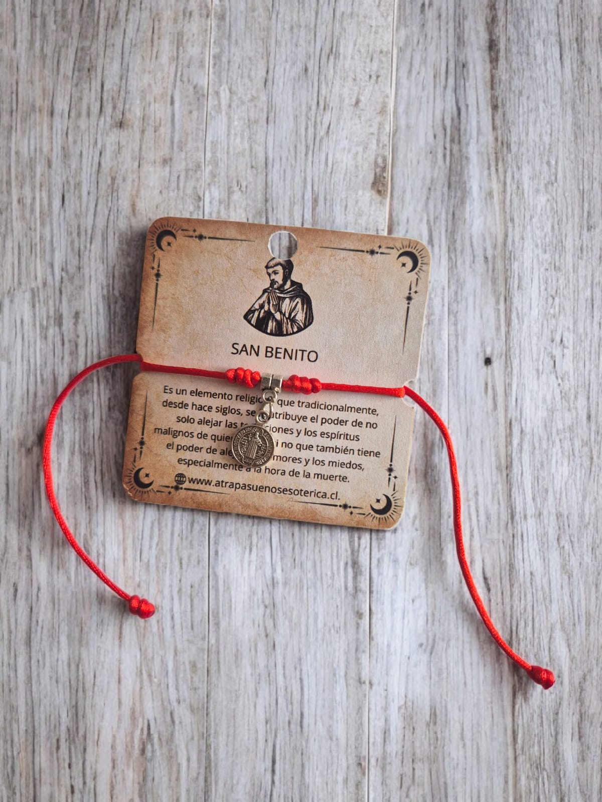 PULSERA ROJA SAN BENITO - FANTASIA