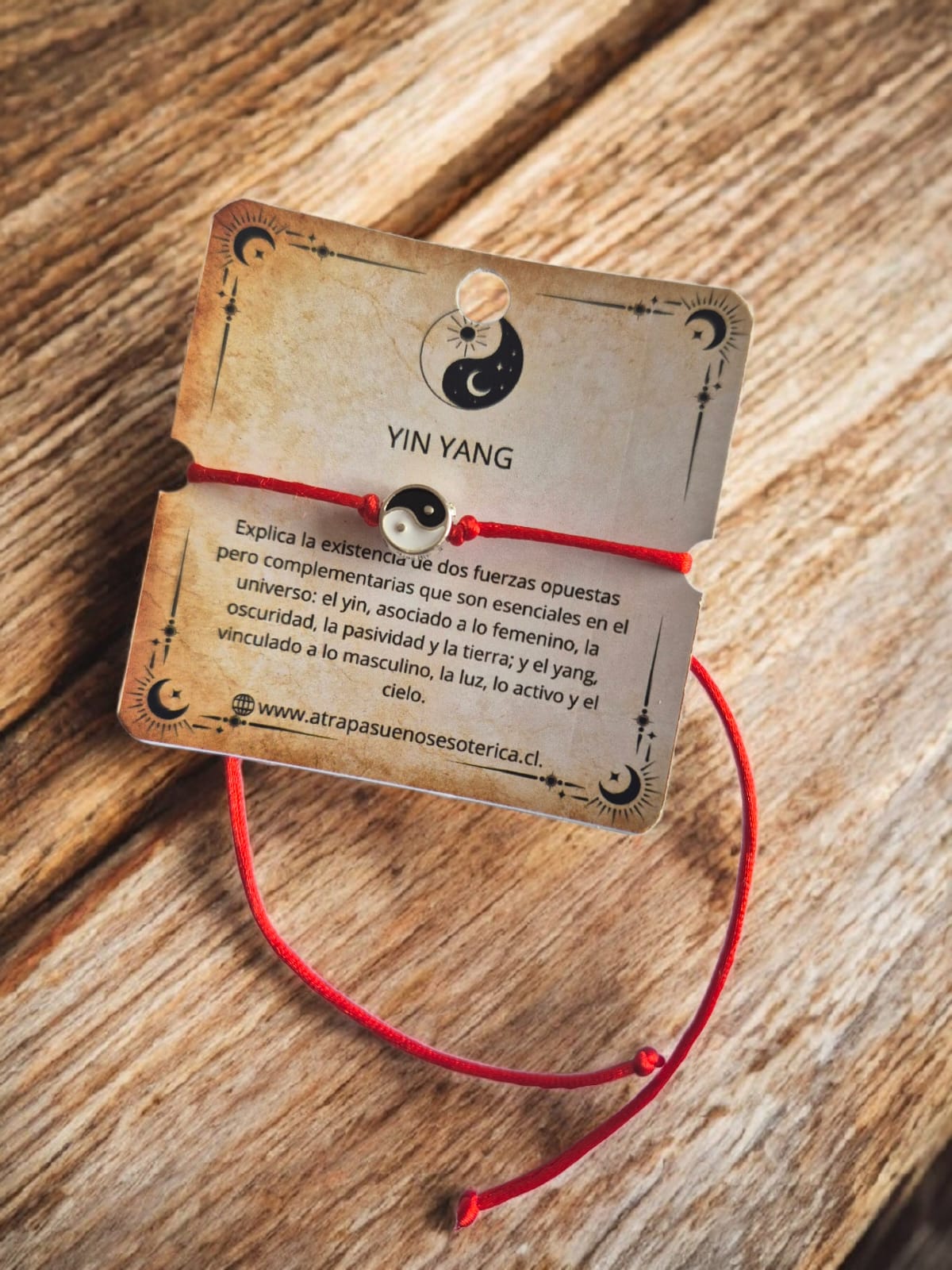 PULSERA ROJA YIN YANG - FANTASIA