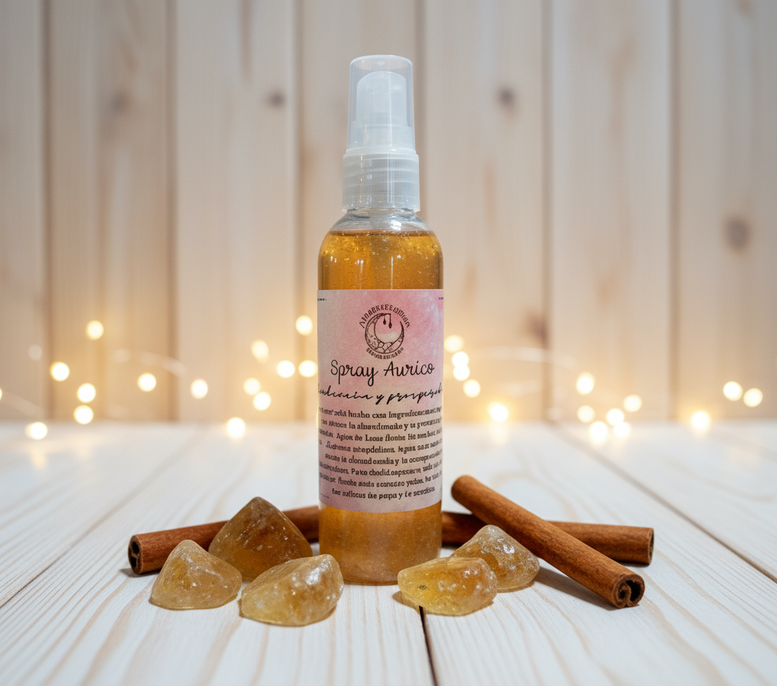 SPRAY AURICO ABUNDANCIA Y PROSPERIDAD